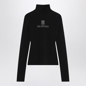 Balenciaga Women's Black Nano Bb Turtleneck